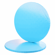 Picture of BLUE ROUND BOARD CAKE DRUM 35CM X H1.2CM OR 14 INCH